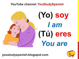 spanish lesson 17 conjugate spanish verb ser conjugation present tense ser and estar to be