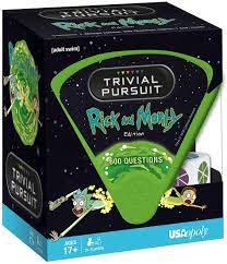 Have fun making trivia questions about swimming and swimmers. Trivial Pursuit Rick And Morty Quick Play Version Trivia Questions Based On The Adult Swim Show Rick And Morty Officially Licensed Rick And Morty Game Amazon Com Mx Juguetes Y Juegos