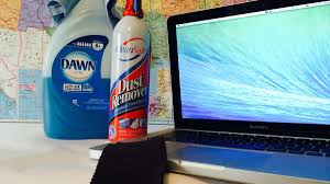 You can safely use the cleaner on all three, with a clean microfiber cloth. How To Clean Your Laptop Screen And Keyboard Safely Cnet