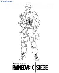 40+ call of duty ghosts coloring pages for printing and coloring. Rainbow Six Siege Coloring Pages Print For Free Wonder Day Coloring Pages For Children And Adults