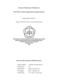 Dengan demikian dengan adanya dokumen ini semua pekerjaan, tugas anda dapat terselesaikan dengan cepat. Doc Rencana Pelaksanaan Pembelajaran Pkn Kelas 3 Materi Mengamalkan Sumpah Pemuda Yustinus Raditya Budi Satria Academia Edu