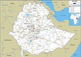 The country has one of the most rugged and complex topographies in the continent. Large Size Road Map Of Ethiopia Worldometer