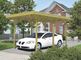 This wood carport is a very beautiful house decoration. Single Lean To Or Freestanding Timber Carport