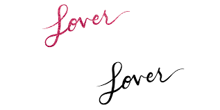 Before this year i probably would've overthought when to release. Lover Font Pngs For My Fellow Swifties Taylorswift