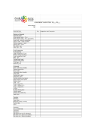 Setting up your excel inventory list template. 48 Useful Asset List Templates Personal Business Etc á… Templatelab