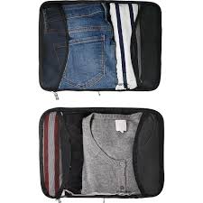 Baggallini 2 Large Compression Cubes Travel Organization Luggage Store Cube