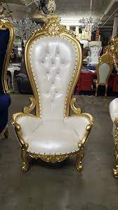 queen shelby throne chair white gold throne chair chair throne