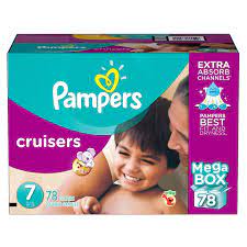 140 count on amazon.com ✓ free shipping on qualified orders. Buy Pampers Cruisers Diaper Super Economy Pack Sz 7 78ct Online In Taiwan B00fb5ad88