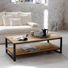 table basse en noyer massif la redoute table basse chene table basse idee table basse