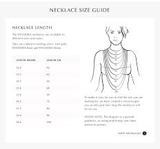 necklace size chart epclevittown org