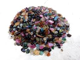 Tourmaline Gemstone Chips Small Tourmaline Pieces Loose Tourmaline Stones Natural Colorful Craft Gemstones Rainbow Tourmaline Gravel Bits Gemstone Chips Tourmaline Gemstone Color Crafts