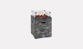 You should wait until the day after it's been used to ensure the fire has gone out and the ash has cooled. Stone Fire Pit Square 52cm Kettler Official Site
