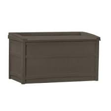 Suncast 50 Gal Resin Deck Box Db5500j The Home Depot In 2020 Resin Deck Box Patio Storage Deck Box