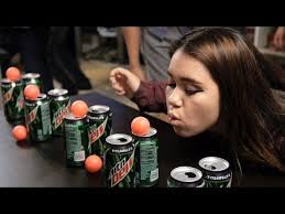 Can Duet Blow It To The Other Side Minute To Win It Youtube Minute To Win It Games Minute To Win It Carnival Games For Kids