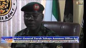 The new chief of army staff (coas), major general faruk yahaya was born on 5 january 1966 in sifawa, bodinga local government area of sokoto state. Mg Faruk Yahaya Assumes Office Youtube