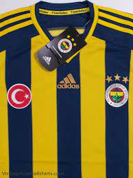 Fenerbahce football shirt adidas 2013 home shirt size age 11/12 152cm. 2014 15 Fenerbahce Home Shirt Bnib For Sale H78977