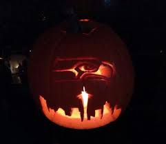 Seahawks Pumpkin Ideas Seahawks Pumpkin Stencil Pumpkin