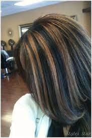 The range of skin colors associated with black hair is vast, ranging from the palest of light skin tones to dark skin. Black Hair With Caramel Highlights Pictures In 2021 Black Hair Caramel Highlights Hair Styles Dark Hair With Highlights