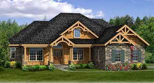 Walkout or daylight basement house plans are designed for house sites with a sloping lot, providing the benefit of building a home designed with a basement to open to the backyard. Craftsman House Plan With Walk Out Basement