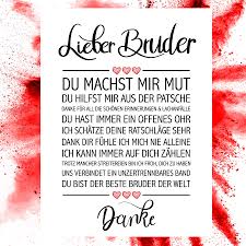Lieber Bruder Kunstdruck Alles Gute Zum Geburtstag Bruder Geburtstag Schwester Beste Kollegin