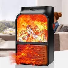 Dimplex heaters q&a with the nfi certified specialists. 3d Flame Heater 500w Wall Mount Electric Fireplace Log Air Warmer Remote Control Ac220v 240v Buy At The Price Of 21 85 In Banggood Com Imall Com