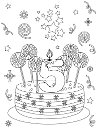carte d anniversaire 5 ans birthday coloring pages happy 2nd pictures coloriage de couronnes hivernales bricolage