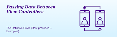 (see the image for help). Passing Data Between View Controllers In Ios The Definitive Guide