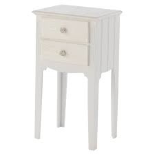 Fleur De Lis Living Avallon 2 Drawer Bedside Table Table Cube Side Table Adjustable Shelving