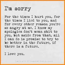 I'm sorry the words i spoke cut deeper than i could ever imagine. Best Of Apology Letter To A Friend You Hurt Cover Letter Apologizing Quotes Letter To Best Friend Sorry Quotes For Friend