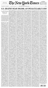 Mikel arteta is searching for a new playmaker in the summer transfer window, but it appears that buendia will not be that man. The New York Times The Front Page Of The New York Times For May 24 2020 Facebook