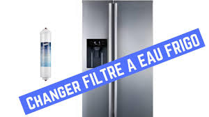 Il affiche sur la porte avant un code erreur e0 qui correspond d'après le service à une panne de communication entre les cartes. Comment Changer Le Filtre Frigo Americain Samsung Youtube