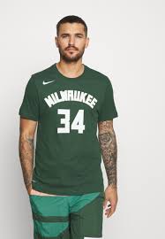 Milwaukee bucks shirts and tees are stocked at fanatics. Nike Performance Giannis Antetokounmpo Milwaukee Bucks Nike Dri Fit Nba T Shirt Fur Herren Vereinsmannschaften Fir Grun Zalando De