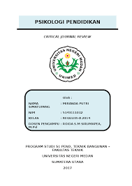 Contoh critical jurnal review (cjr) critical jurnal review analisis aspek aspek sumber daya manusia pns dinas pendidikan kota semarang dalam rangka birokrasi disusunoleh : Doc Journal Review Psikologi Pendidikan Miranda Simatupang Academia Edu