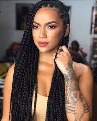 You don't have to straighten your hair to achieve smooth, flawless goddess braids. Best Box Braid Hairstyles You Will Love How To Care For Box Braids Box Braids Hairstyles For Black Women Braids For Black Hair Box Braids Hairstyles