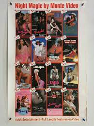 Adult X-Rated Restricted Movie Poster Original Monte Video Cathouse 35 x 23  RARE | eBay