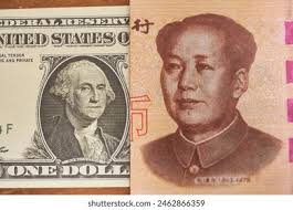 One Chinese Yuan Bill Mao Zedong Stock Photo 164471636