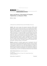 Il motore di ricerca che non ti traccia. Pdf Stages And Pathways Of Development Of Nonprofit Organizations An Integrative Model