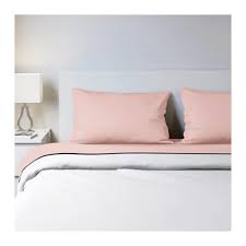 Dvala Sheet Set Light Pink Queen Ikea Full Bedding Sets Guest Room Bed Luxury Bedding Sets