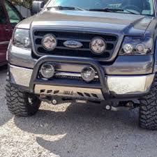 I've always liked the look of a brush guard, not so much on the bull bar. Amazon Com Aries B35 2004 3 Inch Black Steel Bull Bar No Drill Select Toyota Sequoia Tundra Automotive