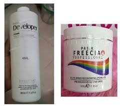 If you've seen developer at your local beauty store, you'll notice that there are many different levels. Freecia Hair Bleaching Powder And Developer Price From Jumia In Nigeria Yaoota