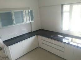 L Shaped Modular Kitchen Profile Shutter Profile Handles Wall Cabinet Wall L Shaped Modular Kitchen Home Office Furniture Wall Cabinet