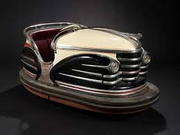 Vintage French Fairground Bumper Car Blaizot Voiture D Autoscooter Modele Fafe Metal Peint Caoutchouc France Royal Scoo Art Deco Fashion Deco Art Deco