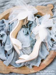 Bow Tulle Wedding Heels Wedding Shoes Heels Wedding Heels Elegant Wedding Shoes