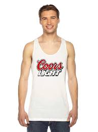 Get Buy Coors Light Mountain Logo Retro Tank Top Unisex