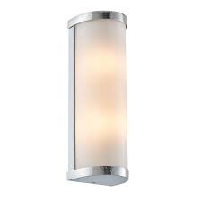 Free shipping* more like this collage 27 1/4 high bronze medium led wall sconce National Lighting Ice G9 2lt Bathroom Wall Light In Chrome With Opal Glass Diffuser Ip44 Rated National Lighting Online Shop