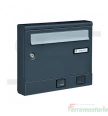 Casellario postale verticale silmec interamente realizzato in lamiera zincata con finitura bronzo brillante. Cassetta Postale Silmec Pvc Grigio Scuro La Nuova Ferramentaria Di Luca E Piero Caciagli S A S