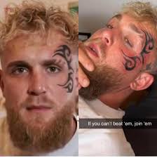 Jake Paul continues with the provocations now he has gone to get the same  tattoo as Mike Tyson. 😳 how far will he go ? #mikepaul #boxing Pls follow  us