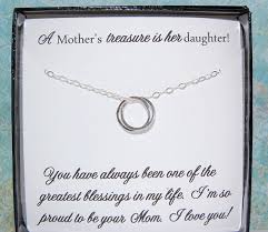 18th Birthday Gift Ideas For Daughter From Mom Daughter Gift From Mom Sentimental Gift For Daughter Keepsake Jewelry Connecting Circles Sterlin Sentimental Gifts Mother Christmas Gifts Daughter Gifts