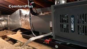 • furnaces for installation on combustible flooring shall not be installed directly on this vent system can be installed completely vertical or a combination of horizontal, vertical. Swap Out Attic Furnace Part 3 Youtube