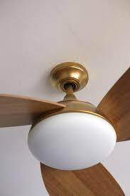 My Favorite Ceiling Fan And I Painted It Gold Modern Ceiling Fan Ceiling Fan Bedroom Modern Ceiling Light